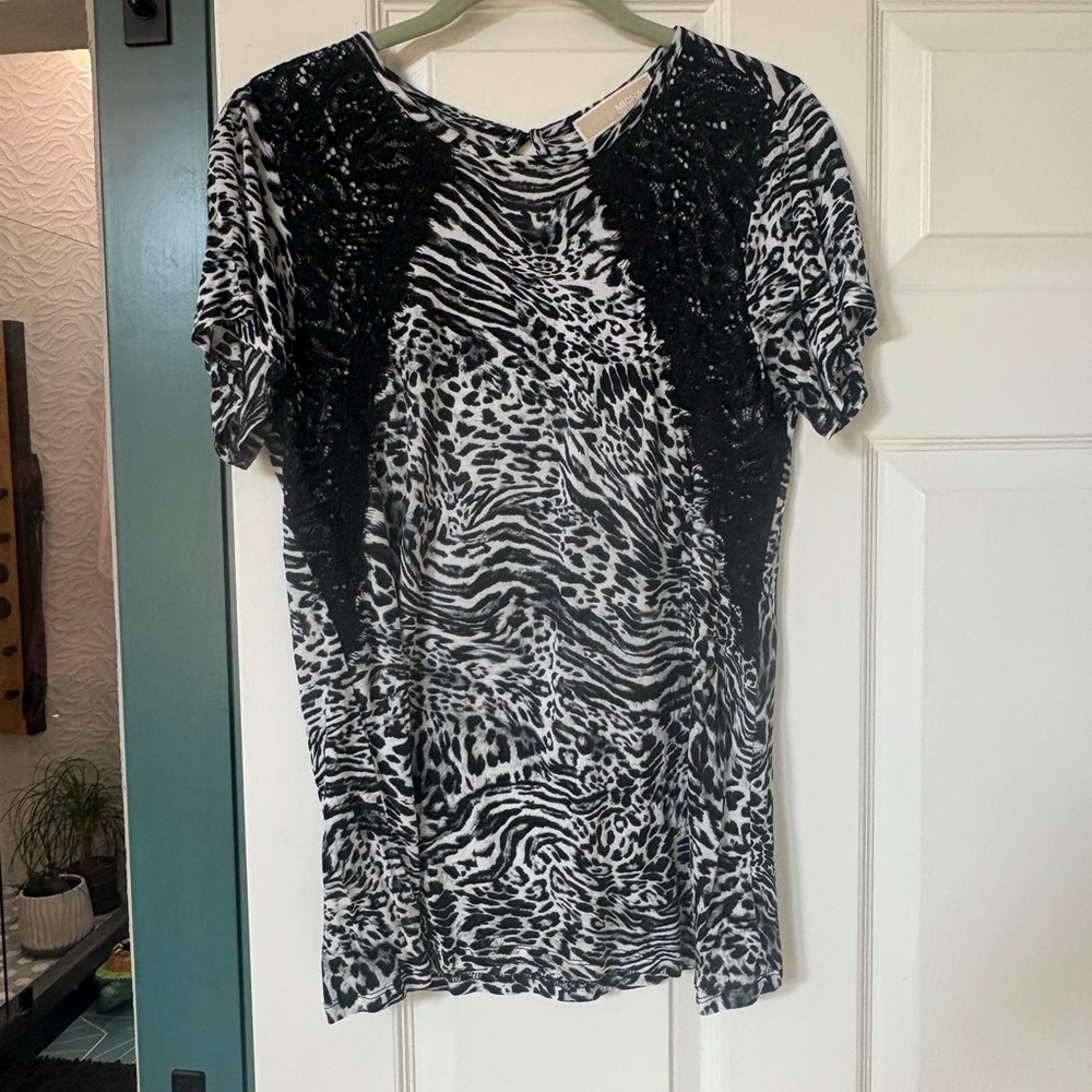 Michael kors Black and White Women's Top